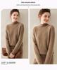 Autumn & Winter Women's Cashmere High-Neck Thick Knit Slim Pullover Sweater