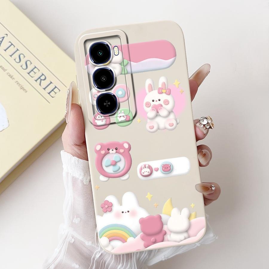 For Itel City 100 4G Phone Case Shell flower 2025 Painted Soft Silicone Proective Coque For Itel City100 Back Cover 6.75''