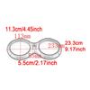 Speedometer Gauge Bezel Kit for Triumph Bonneville T100 (2017-2025)