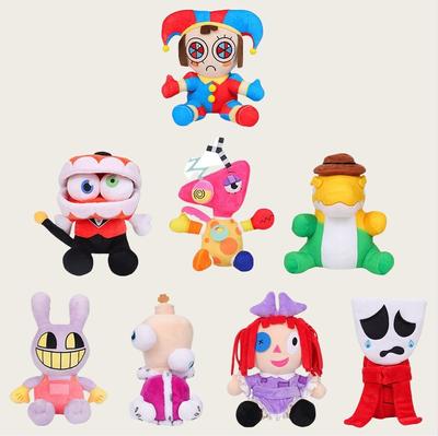 Úžasný DIGITÁLNÍ CIRKUS Cirkus Animace Okolní klaun Plyšové hračky