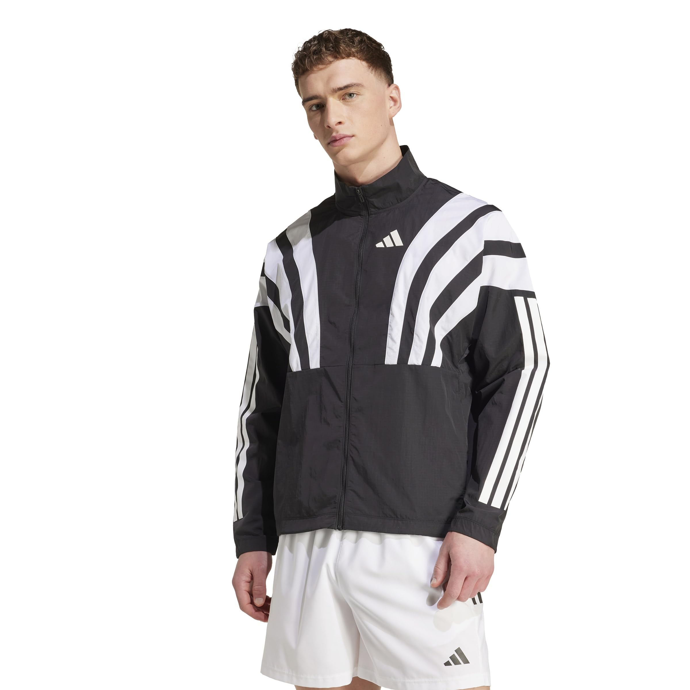 

Мужская беговая куртка Adidas Adizero DL309, черная (HZ3692)