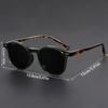 Retro Ultra-Light Fashion Glasses Perfect for Parties, Running, Travel Durable Round Structure Street Photography Props