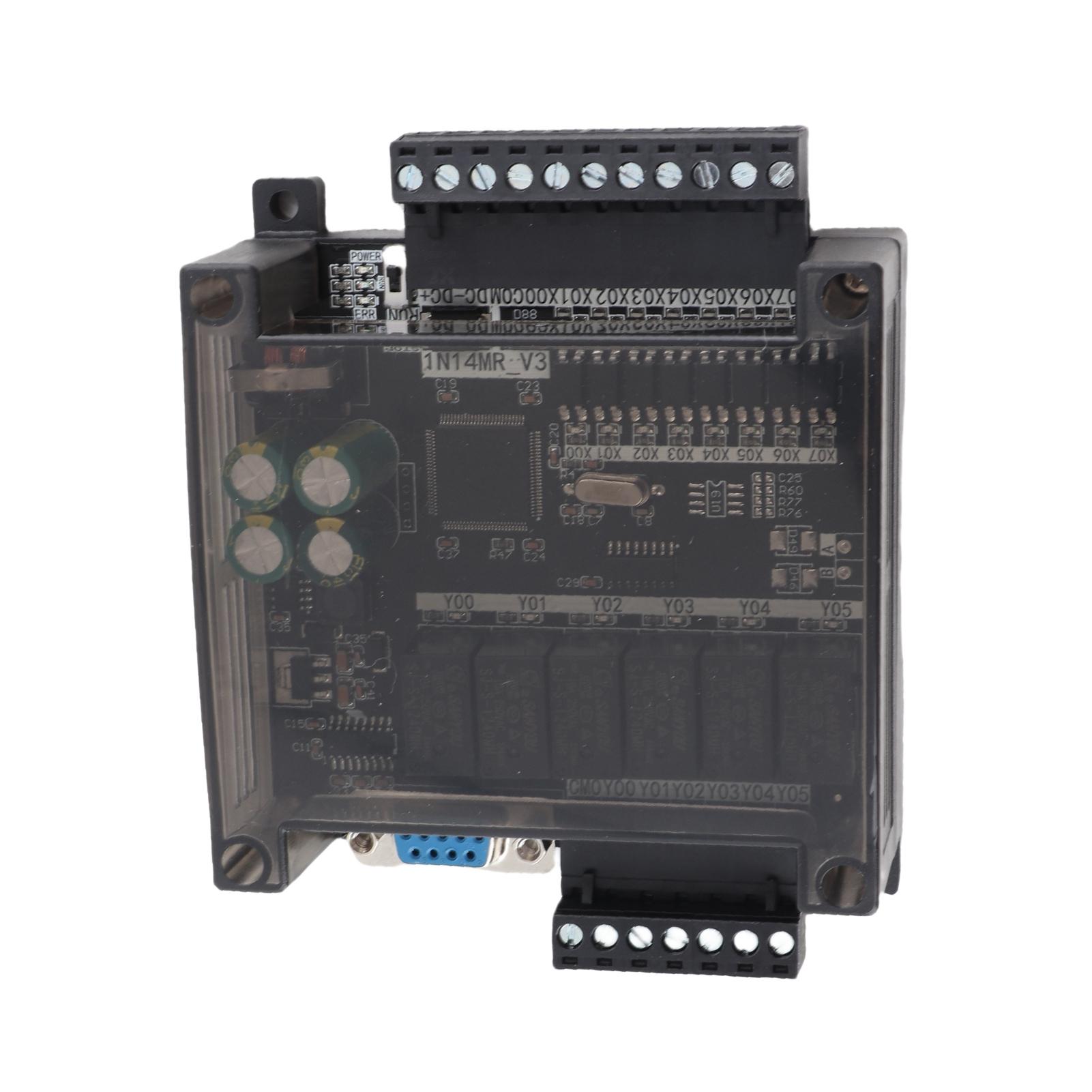 Alimentation CC 24V FX1N 14MR Carte de contrôle industriel API Contrôleur logique programmable Sortie relais