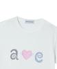AWESOME STUDIO Kitsch Patchwork T-Shirt White