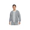Sportswear Solid Zip-Up Logo Print Jacket Men Outerwear Particle-Grey DM6896-073