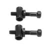 2Pcs RISK Bike Seatpost Screw Titanium Alloy M5x30mm Balance Seat Post Seat Tube Fixing Screw Black