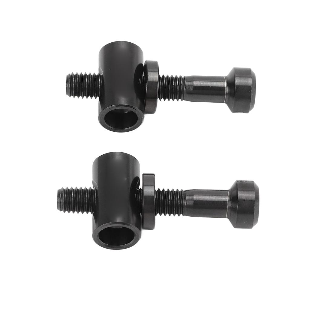 2Pcs RISK Bike Seatpost Screw Titanium Alloy M5x30mm Balance Seat Post Seat Tube Fixing Screw Black