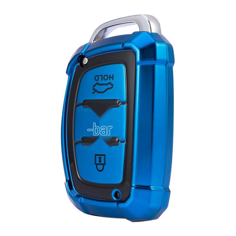 Key Case-Compatible with Hyundai Models: Elantra, Santa Fe, Mistra, Reina, ix25, Festa, ix35, Verna