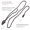 2pcs Kayak Tie Down Straps Ratchet Pulley Ropes Adjustable Ropes Hanger Working Load Up To 299.8lbs