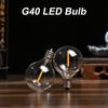 AC230V Globe LED G40 Bulb Lamp 25 Pack E12 Base Socket Holder IP44 Water Resistance Warm White for String Light Home Party Decoration Wedding