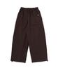 CARGOBROS Strong Wave Brushed Wide Sweatpants (Brown)