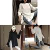 Korean Style Long Sleeve T Shirt With Pearl Embellishments For Autumn Casual Wear