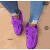 Europe Beautiful Women Wish Amazon Winter New Round Head Piled Thickened Warm Cotton Shoes Platform Snow Boots