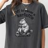 Off To Cause A Kerfuffle Funny Beaver Shirt and Kids Shirt - Vintage Engraving Comfort Colors Tee, Chaos Shirt and Kids Shirt