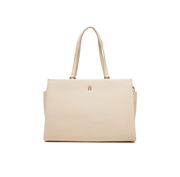

Сумка Tommy Hilfiger Tommy Hilfiger Th Legacy Tote AW0AW17197 светло-бежевый
