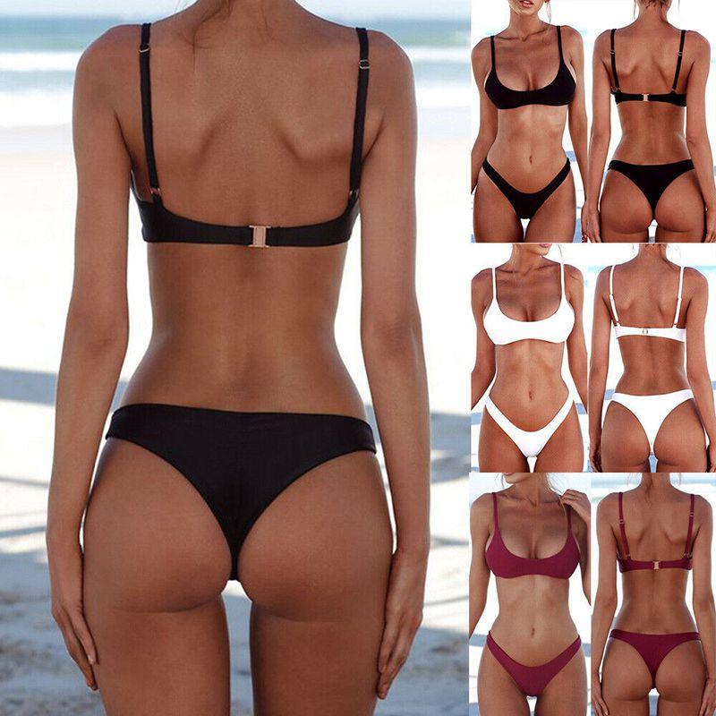 Stunning Sexy Women's Bikini Set With Padded Bra And Thong For Ultimate Comfort