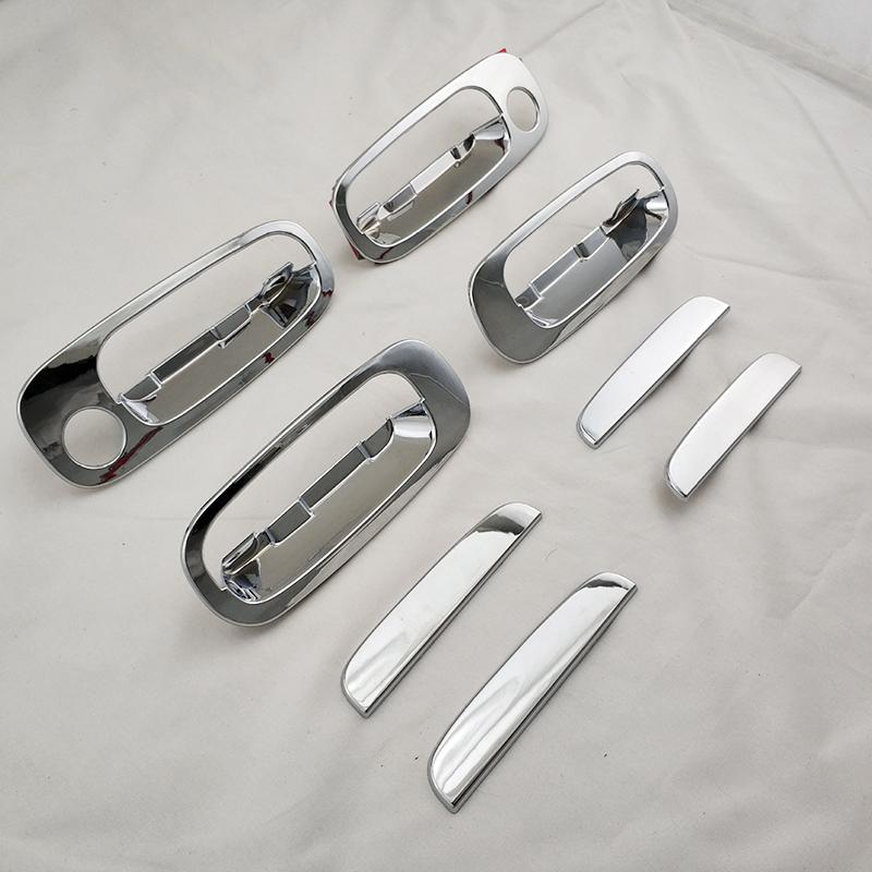 For Toyota Picnic Ipsum 1995-2001 ABS Chrome Door Handle Protective Cover Door Grab Handle Outlet Bowls