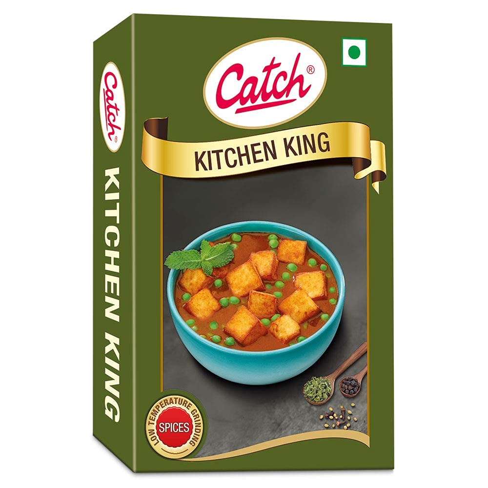 Catch Kitchen King Masala 100 gm X Pack of 2 Aromatic Indian Spice Blend for Cooking Delicious Meals