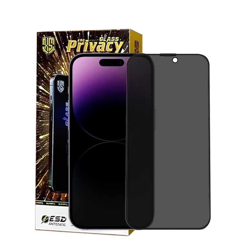 9H Anti-static Phone Tempered Glass for iPhone 15 ProMax Privacy Glass Screen Protector for iPhone 15 15Plus 15Pro Tempered Film