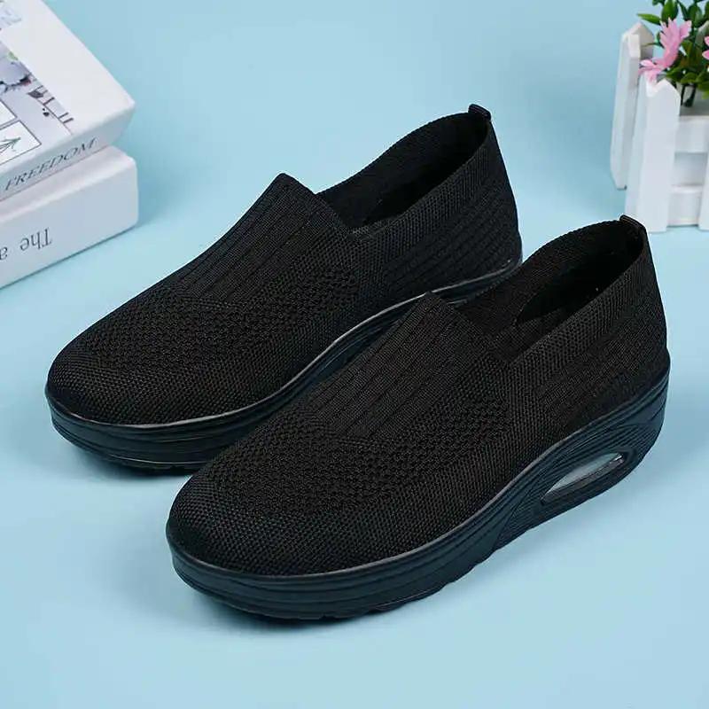 Mid-heeled Lace-free High Quality Sneakers Sports Shoes Purple Tennis Woman High-quality Clearance Nice Krasovka Shose