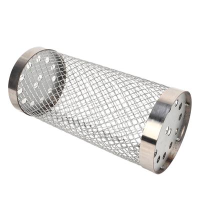 Stainless Steel Rolling Grilling Basket Wire Mesh Cylinder Grill Basket Portable Camping Barbecue BBQ Tools Small Size
