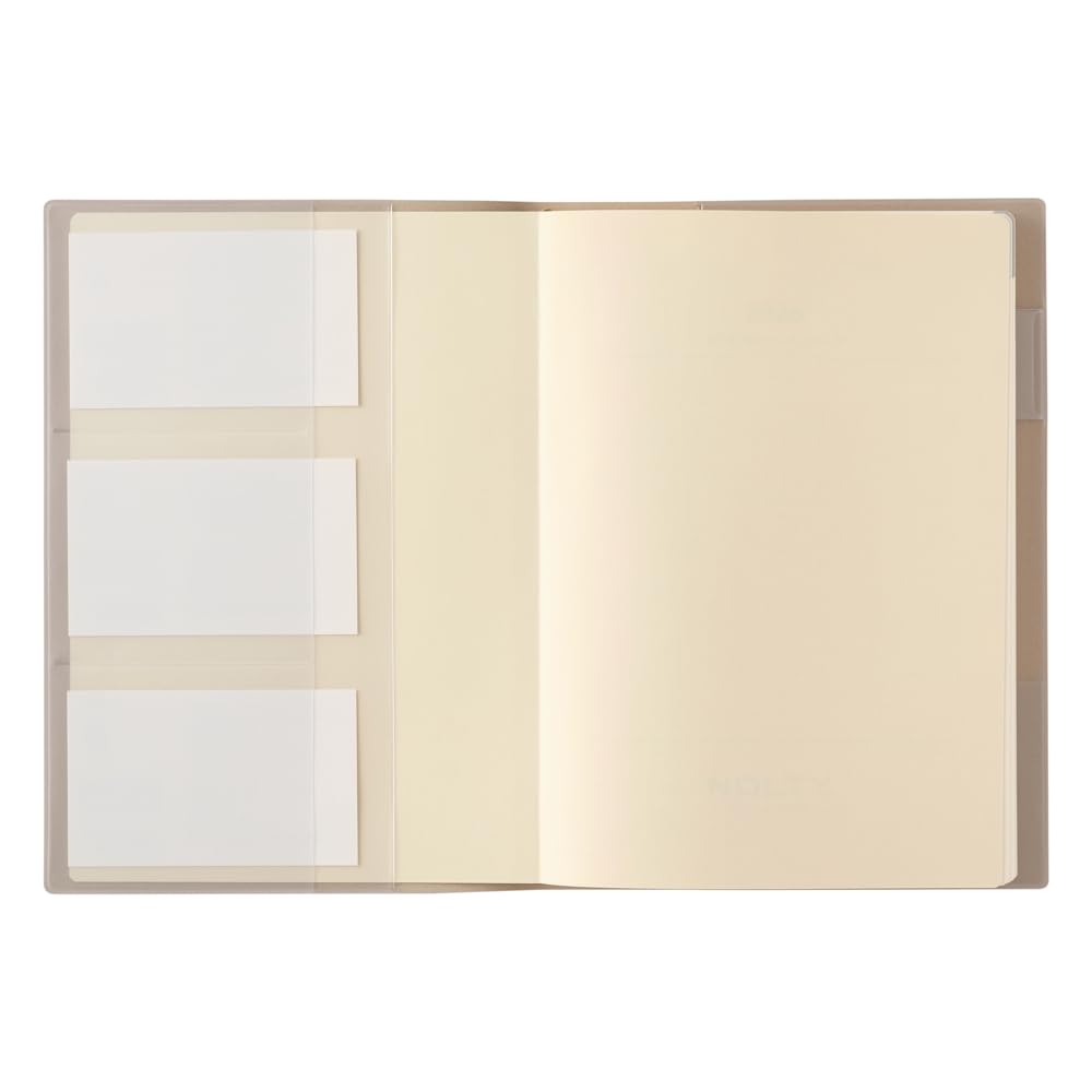 NOLTY April Weekly 9613 Planner, 2026, Start, A5, Trim, Beige,