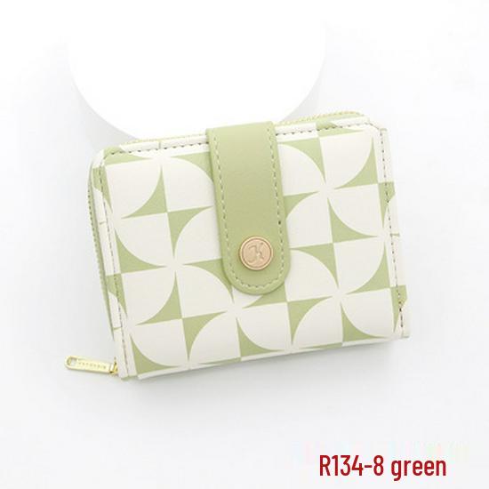 Japanese Cute Kitten Women's Wallet: Short Student Card Holder & Zipper Coin Purse