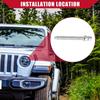 55078114AA Car Headlight Horizontal Adjustment Screw for Jeep Wrangler JK 2 Pcs