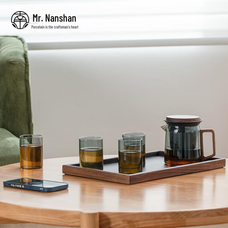 Mr. Nanshan 'My Heart' Glass Teapot & Tray Set