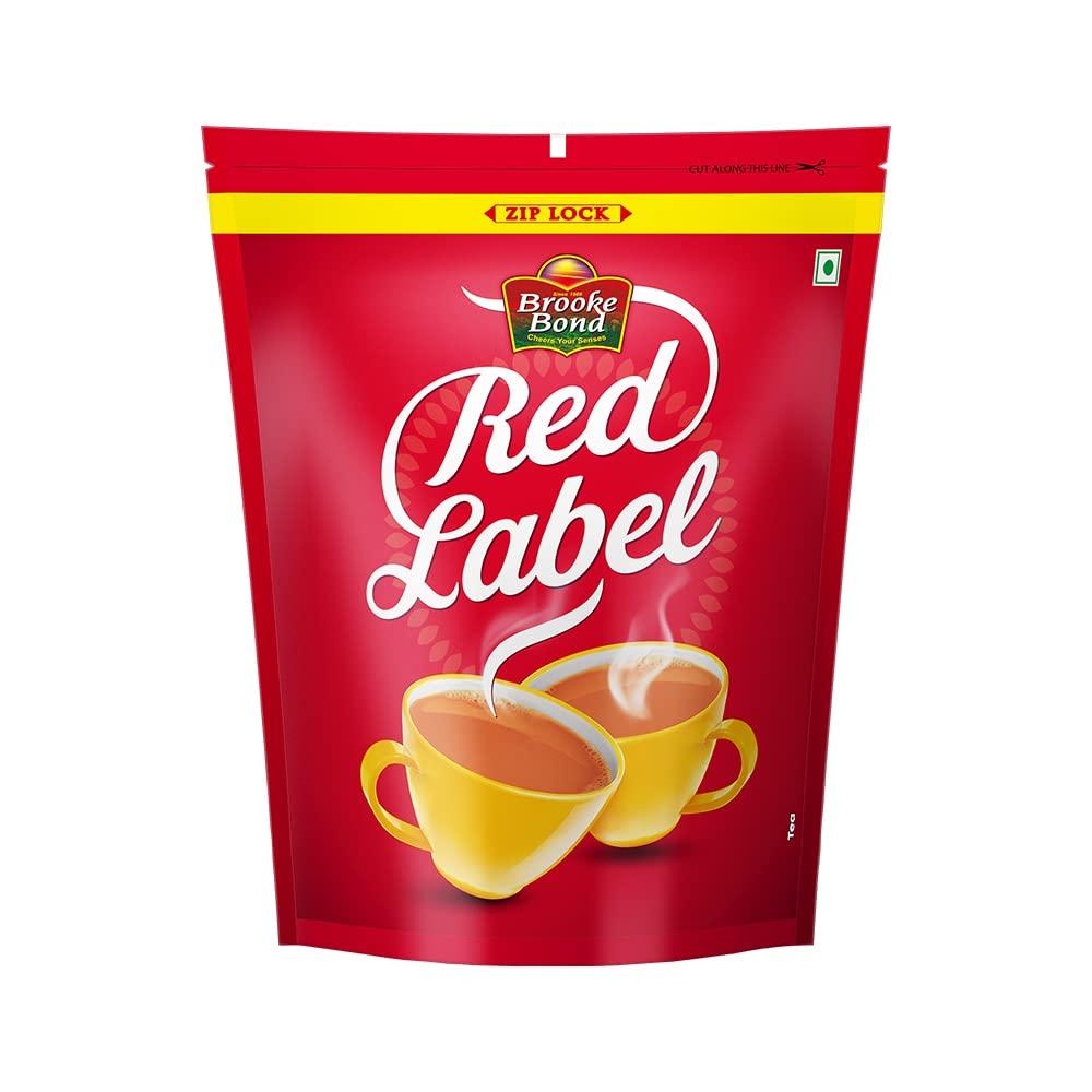 

Brooke Bond Red Label Tea 1 kg Pack Strong Black Loose Leaf Chai Rich Flavor Perfect for Daily Brewing