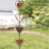 Enchanting Metal Butterfly Wind Chime - Rain Chain Garden Art, Indoor/Outdoor Decoration, Outdoor Wind Chime Decoration