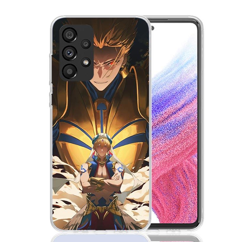 Fate Zero Stay Night Gilgamesh Phone Case For Samsung Galaxy A17 A16 A14 A15 A13 A57 A56 A54 A55 A53 A37 A36 A34 A35 A33 A26 A24