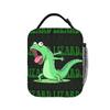 Hoppers Tom Lizard Schreiende Lunchtasche Lässige Brotdose für Damen Picknick Tragbar Isolierte Kühltasche Oxford Thermische Lunchtaschen