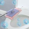 Compact 360° Rotation Lazy Mini Mop Disposable Wet Wipe Clip Flat Mop for Shoe Upper Surface Stain Quick Cleaning