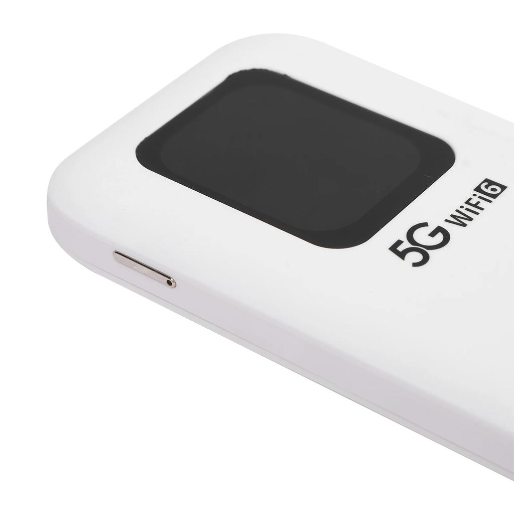 WiFi 6 Long Battery Life High Speed Connects Up To 16 Devices 5G Mobile Pocket Hotspot  2.01in Hotspot for Travel Mobile Router