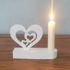 Silicone Molds Rabbit Candle Holder Resins Molds DIY Flame Candlesticks Mould