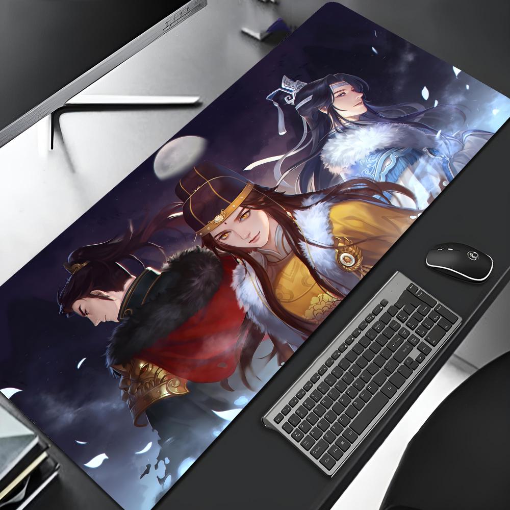 Mo Dao Zu Shi Mouse Pad Edge Big Gaming Locking Computer Gamer Large Rubber Art Mousepad Music Laptop Desk Mat