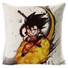 Premium Cotton Linen Dragon Ball Pillow Case Cartoon Square Cushion Cover For Cozy Homes