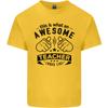 Awesome Teacher Looks Like Teaching Funny Unisexs Light Cotton TShirt
