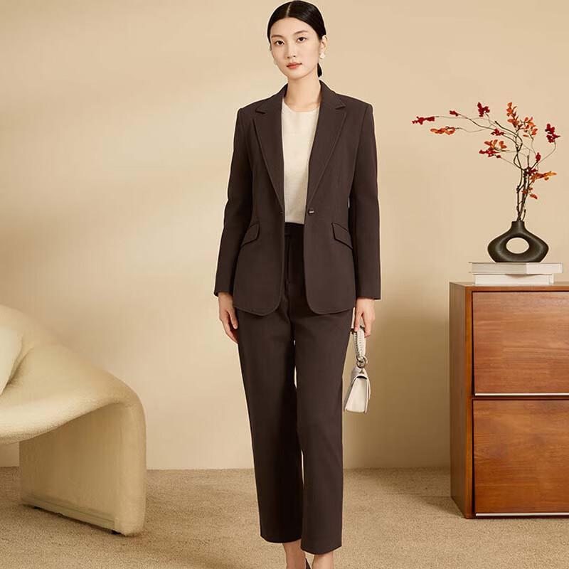 JESSIE Women's Retro Pleated Cropped Trousers DPWHH045