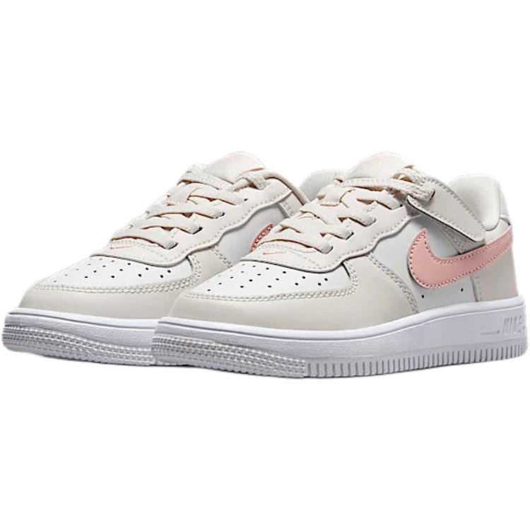 New Nike Anti Slip Wear Resistant Low Top Kids' Skateboarding Shoes White Pink Children Aged 3 7 Years Old FN0237-006