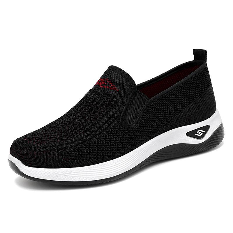 Women's 2025 Autumn Breathable Lightweight Non-Slip Cloth Shoes for Middle-Aged & Elderly Mothers