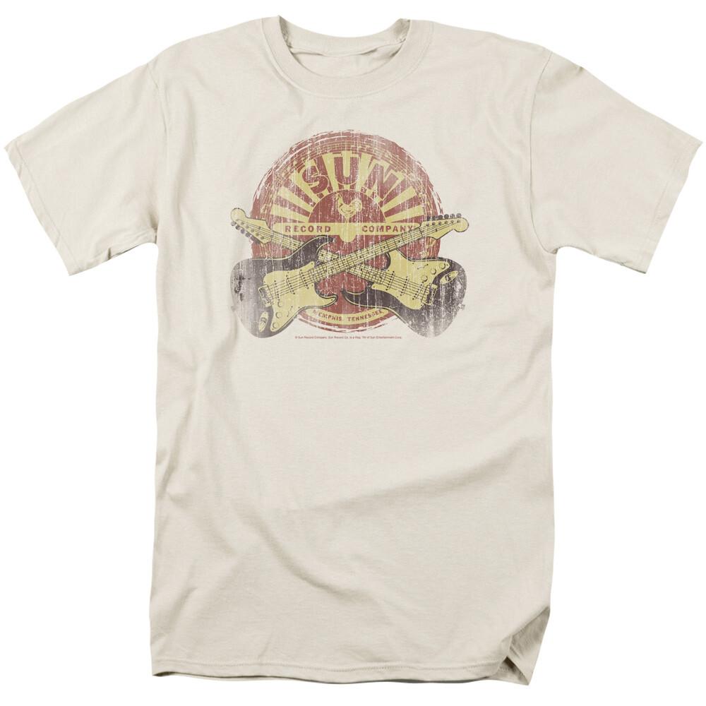 Sun Records Crossed Guitars T-Shirt S