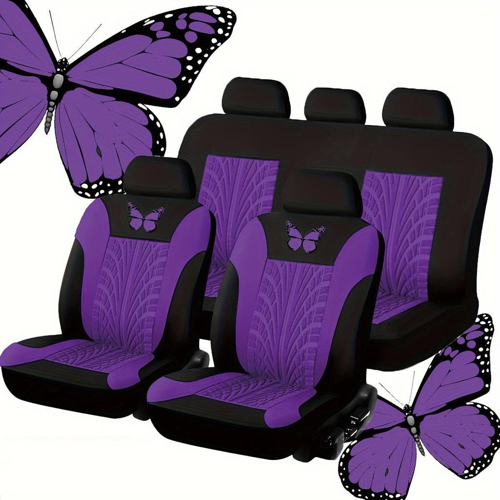 Universal Butterfly Print Car Seat Cover