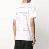 Off-White C/O SS20 Virgil Abloh Figure Print Short Sleeve T-Shirt, Regular Fit Men Tops White OMAA027S201850090110