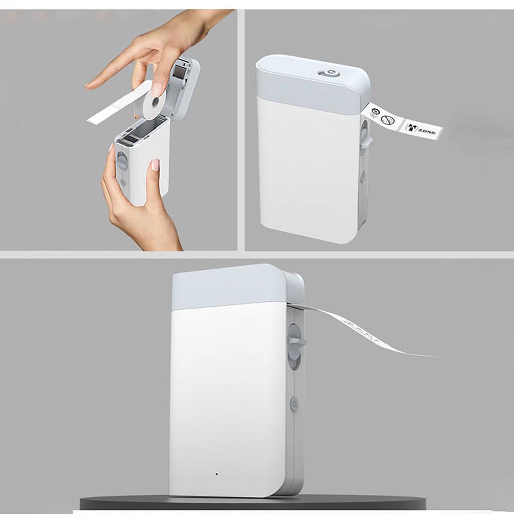 Upgrade Pocket Bluetooth Label Maker Printer Machine Direct Thermal Office Home