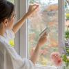 Colorful Floral Static Cling Window Film for Glass, Visible Both Sides, Wall Sticker Home Decor, 45*200 cm