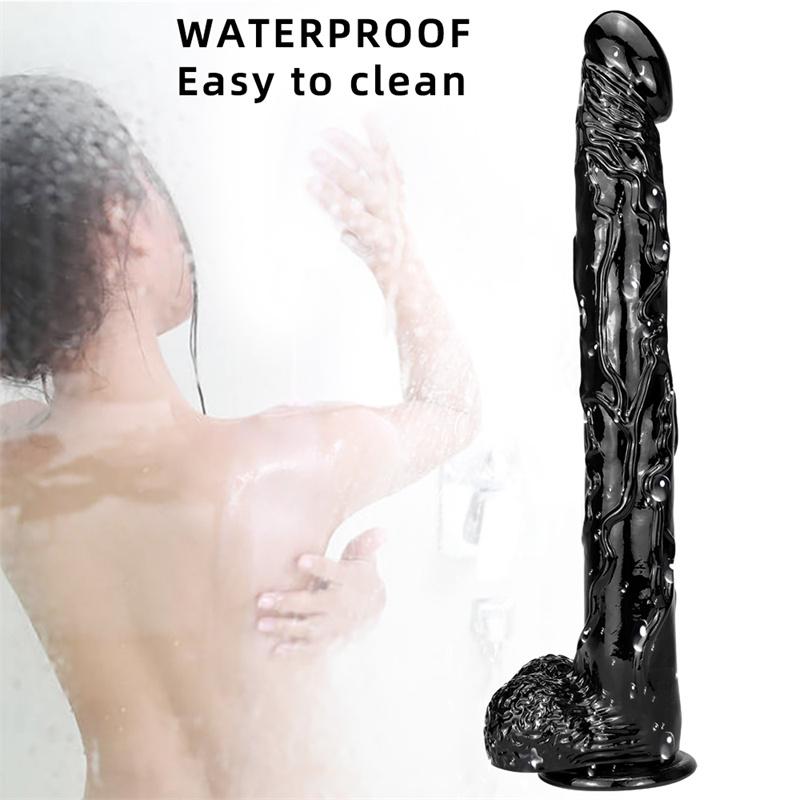 Women's Super Long Fake Dildo Super Thick Fake Muscle Bully Stallion Masturbation Device Adult Sex Toys