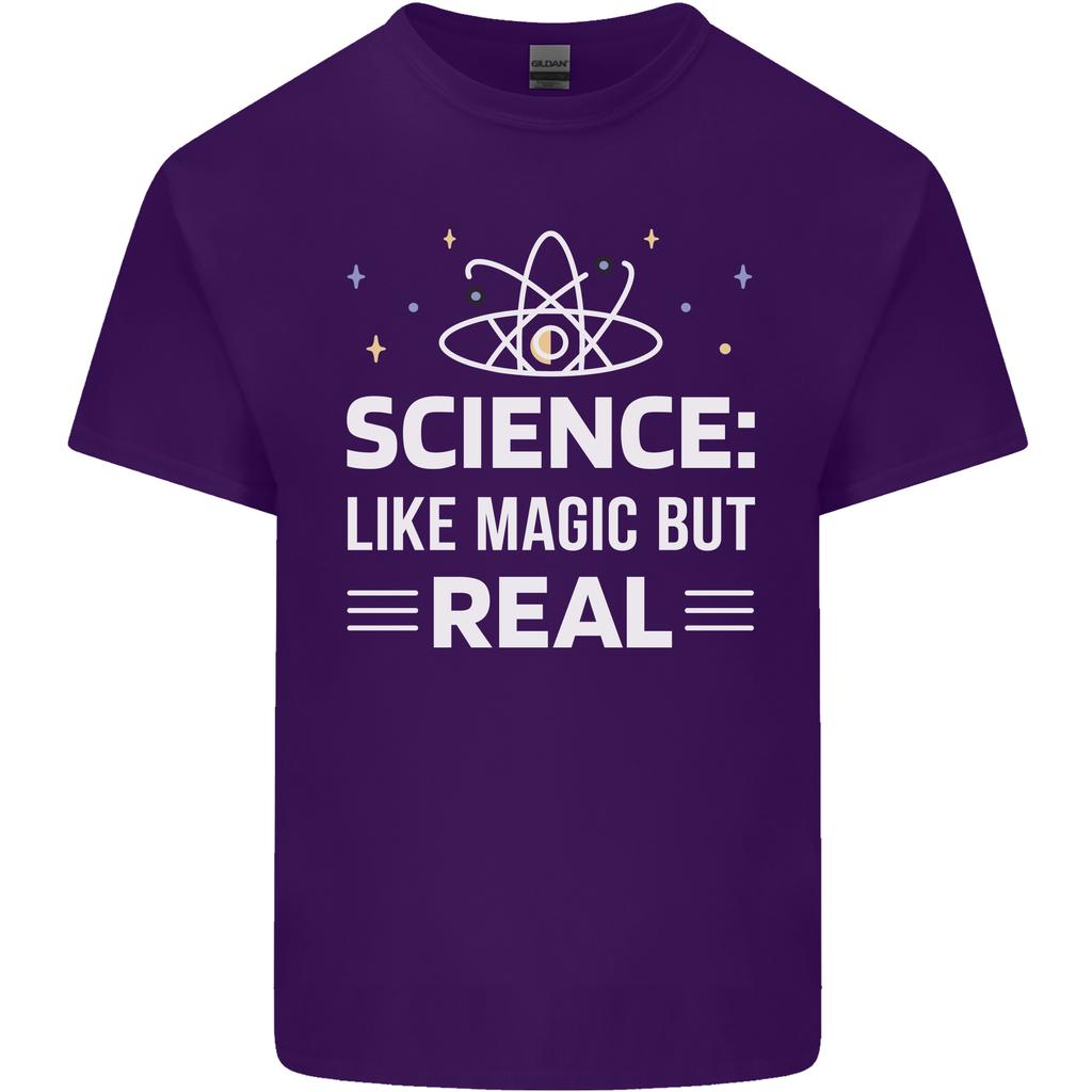 Science Like Magic But Real Funny Nerd Geek Unisexs Light Cotton TShirt