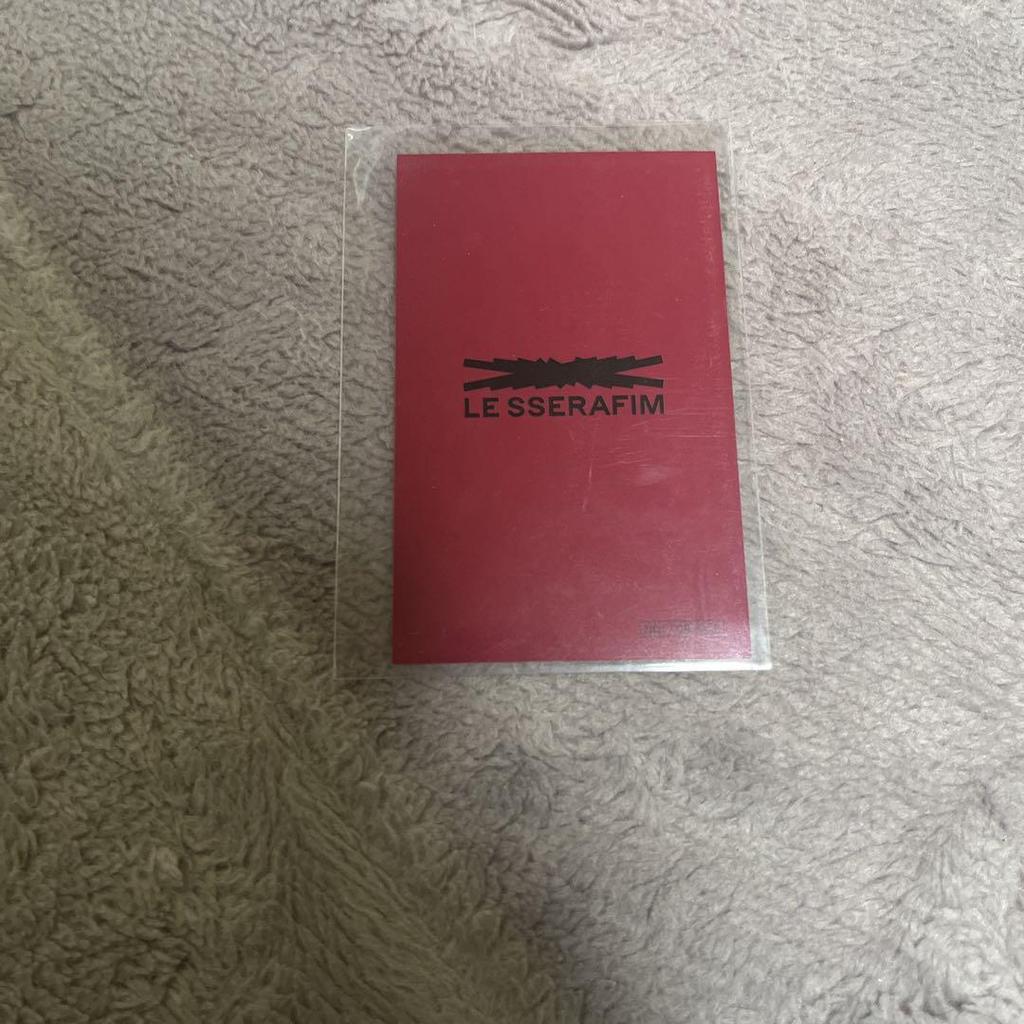 [USED] LE SSERAFIM Sakura WEVERSE Lakidro 3rd Trading Card Shipping Included